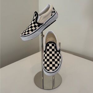 Vans - Kids Classic Slip-On Checkerboard Shoe (size 11 US toddler)